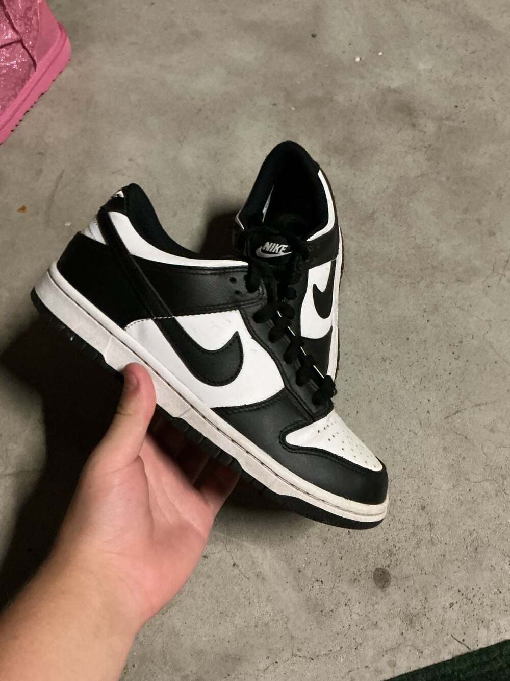 Nike Dunk Low Retro Panda Black White Sneakers
